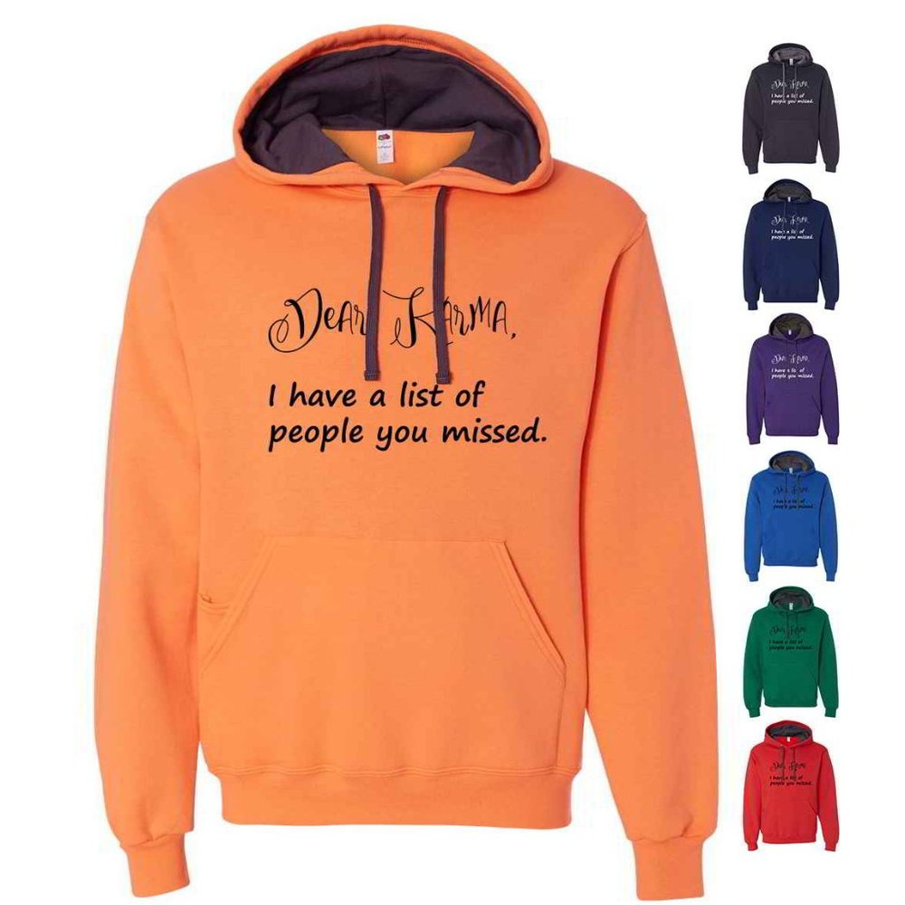 Dear Karma Graphic Softspun Pullover Hoodies